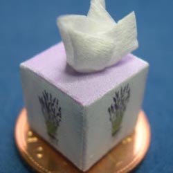 Lavender Tissue Box